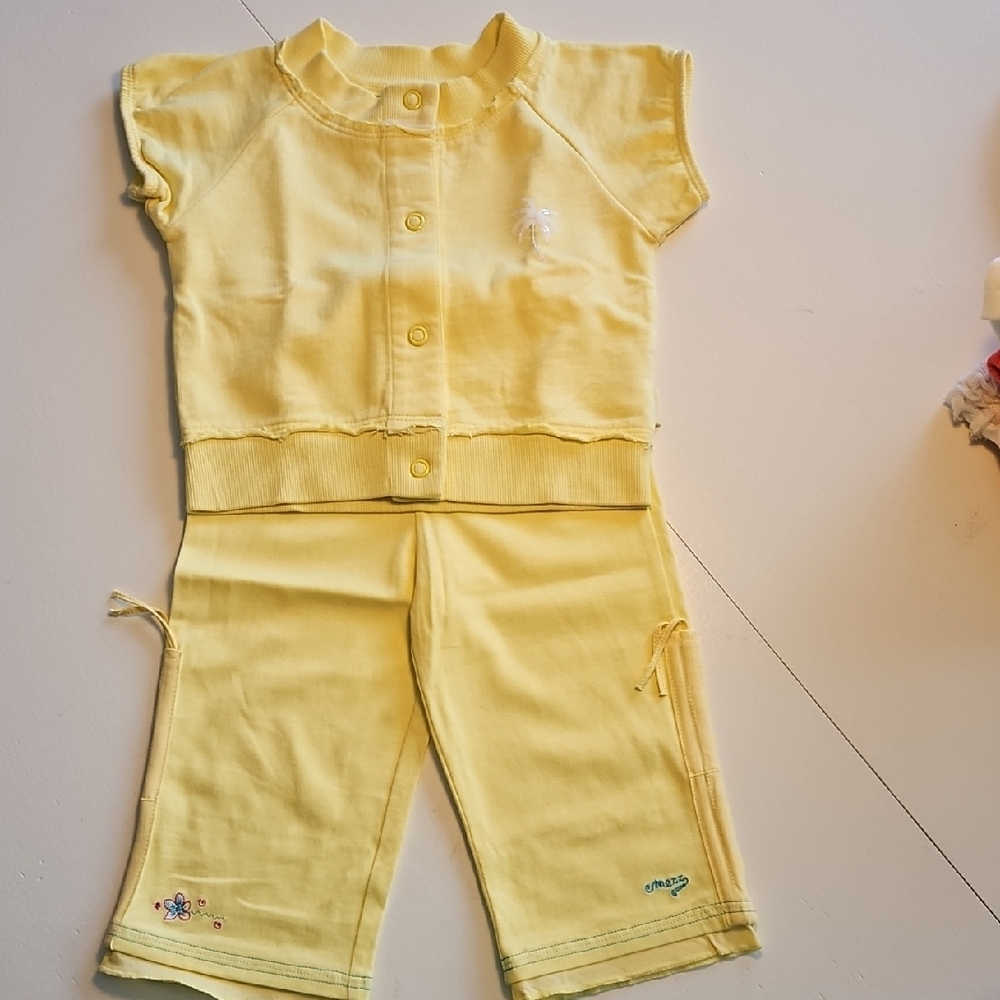 Mexx Bright Yellow Baby Top